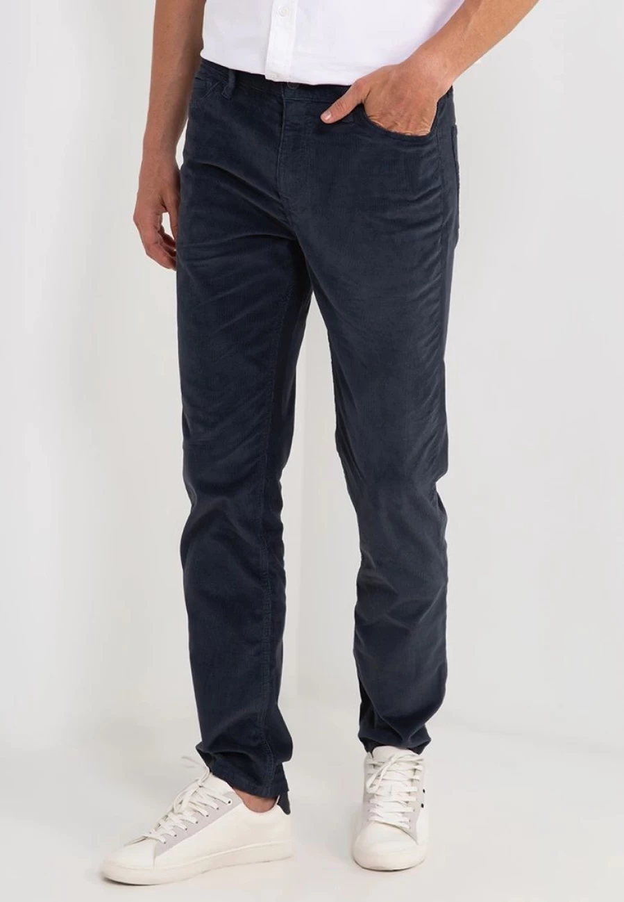 Slim Fit Corduroy Travel Pants for Men - Comfortable & Stylish Casual Trousers
