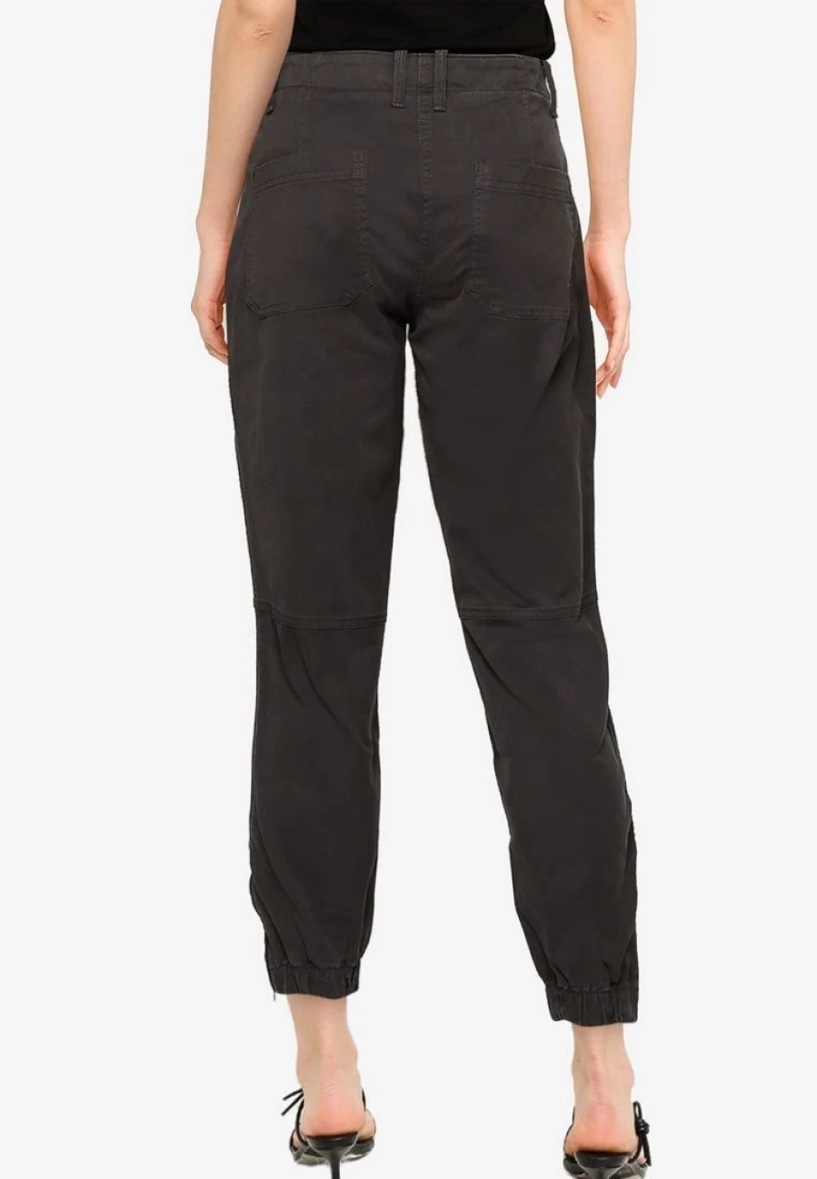 Slim Fit Mid Rise Cargo Pants for Men - Comfortable and Stylish Casual Trousers