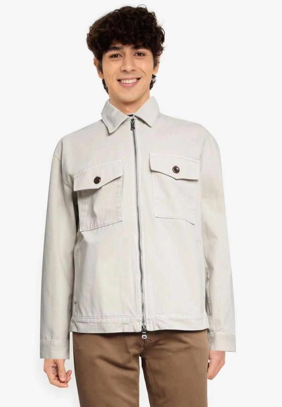 Men's Coolmax Technology Lightweight Jacket - 2-Pocket Breathable Performance Coat