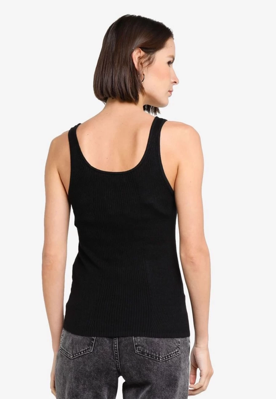 "Banana Republic Ribbed Tank Top for Women - Soft Stretch Comfort Fit Casual Sleeveless Shirt"