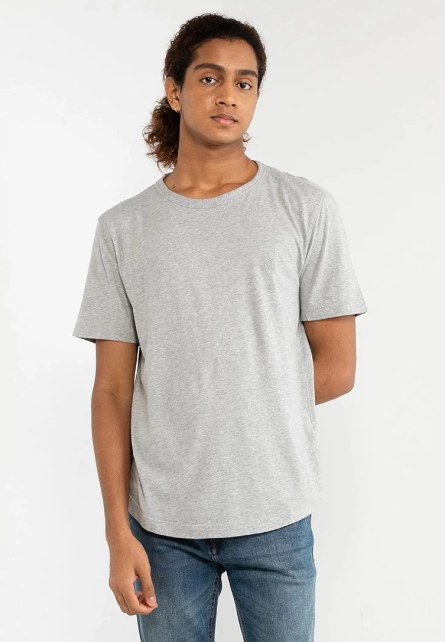 Banana Republic Soft-Wash Cotton Logo T-Shirt for Men - Comfortable Casual Tee with Embroidered Brand Detail