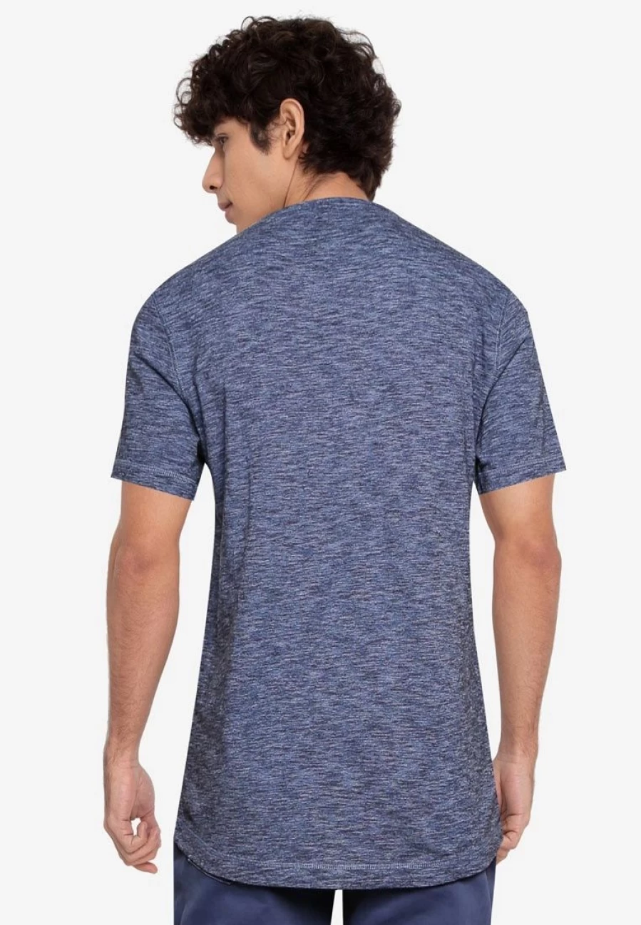 Organic Cotton Slub Henley T-Shirt – Relaxed Fit Short Sleeve Top for Men