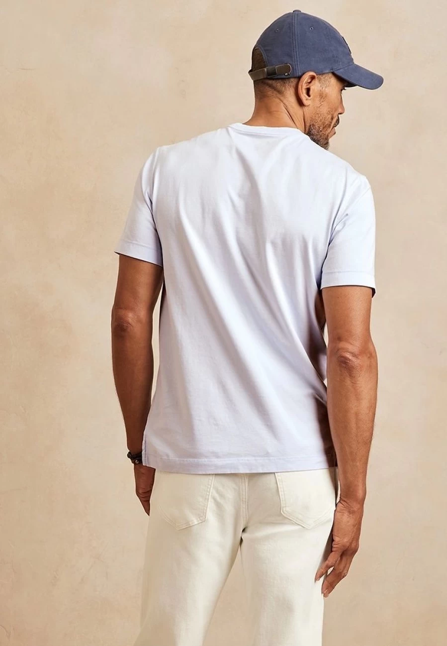 Banana Republic Men's Pocket Crew Neck T-Shirt with GMT Dye Design