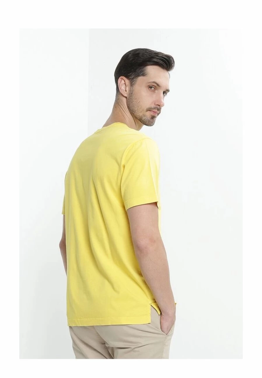 Banana Republic Summer Vintage Washed Pocket Tee for Men - Soft Garment-Dyed Cotton Crewneck T-Shirt