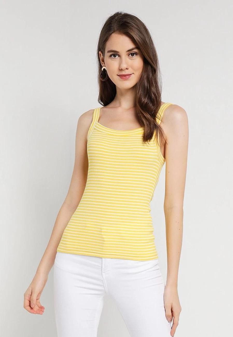 "Banana Republic 90s Cotton Ribbed Sleeveless Tank Top"