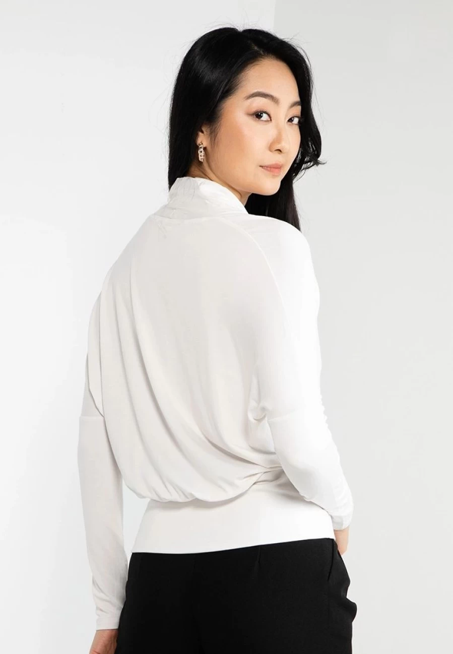 Banana Republic Soft Cocoon Wrap Top Comfortable Casual Wear