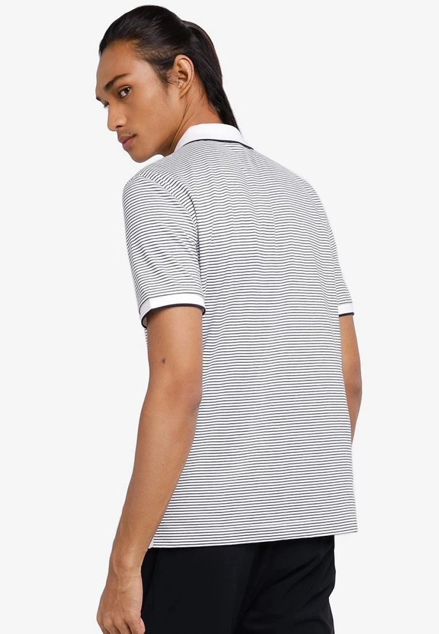 Banana Republic Men's Performance Lux Stripe Polo Shirt - Breathable & Comfortable Casual Wear