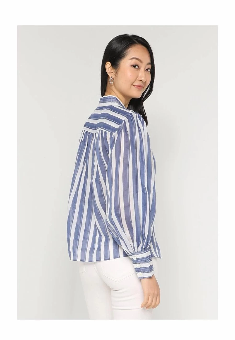 Banana Republic Soft Ramie Shirred Popover Shirt for Women